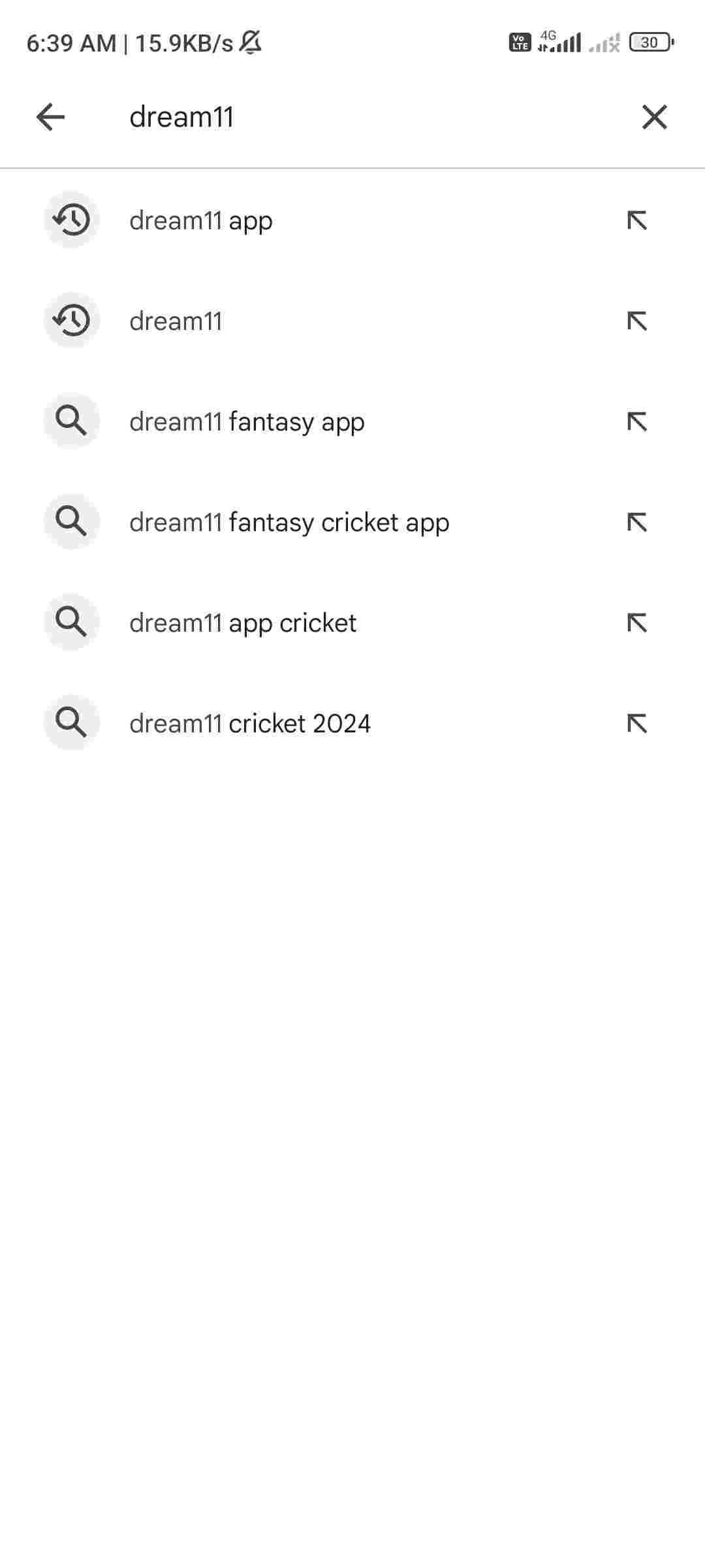 Search Dream11