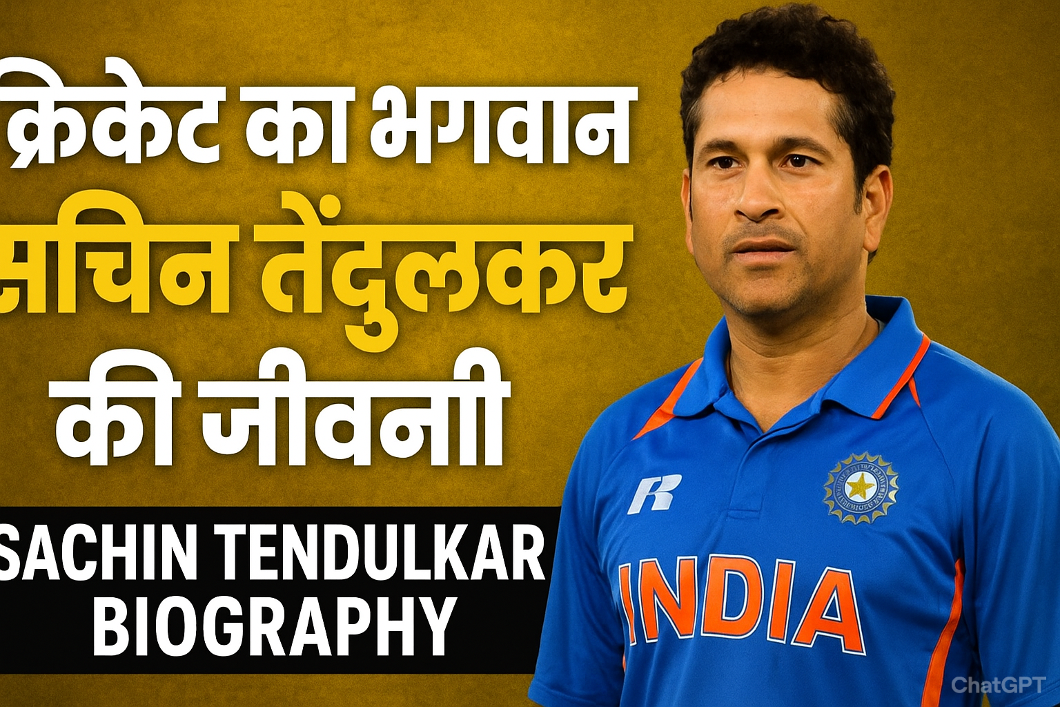 sachin tendulkar biography in hindi 
